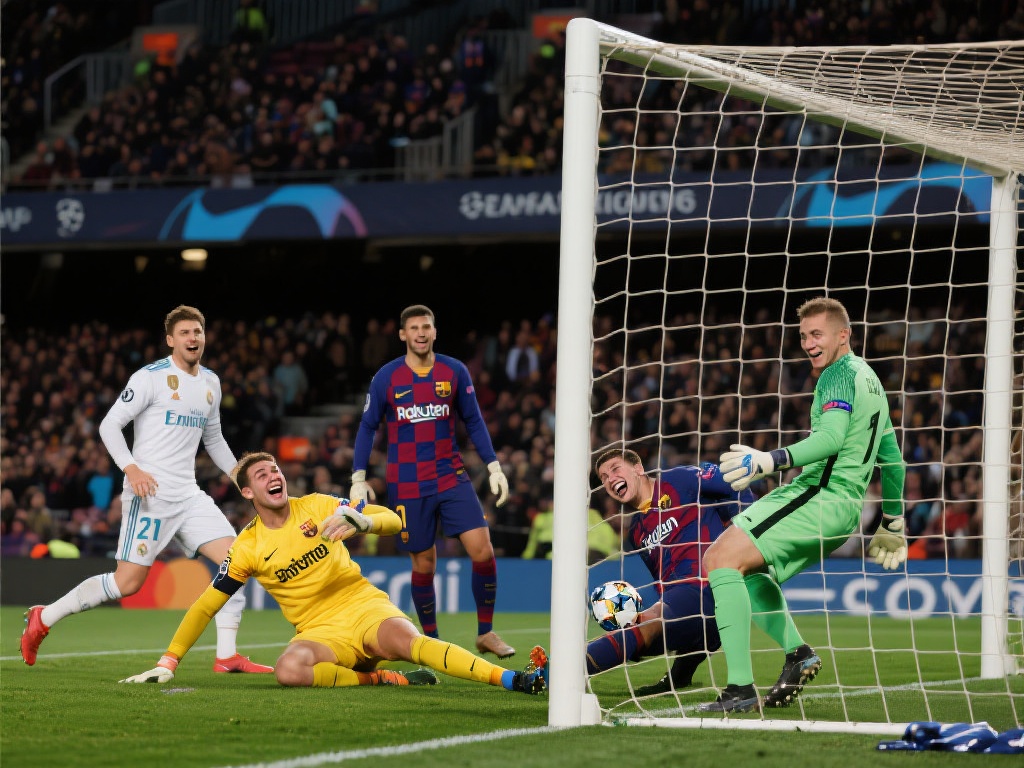 “巴萨欧冠奇迹:乌龙一脚震惊全场,8万人目瞪口呆!” 在足球的世界里,总有瞬间让人不敢相信自己