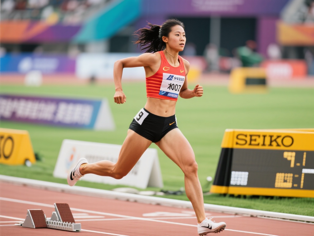吴艳妮蓄势待发,剑指室外全国纪录新巅峰 对于田径运动员而言,突破室外全国纪录不仅